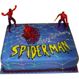 Spider Man Design Cake (2 KG)